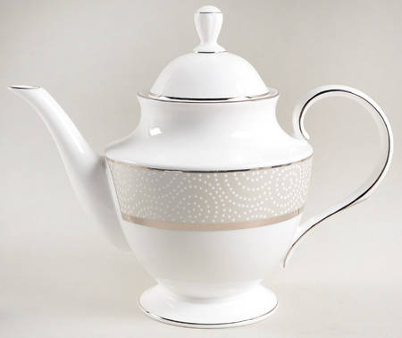Pearl Beads Teapot & Lid