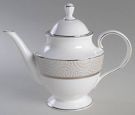 Pearl Beads Teapot & Lid