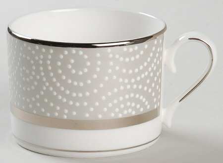 Pearl Beads Flat Cup