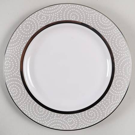 Pearl Beads Salad Plate
