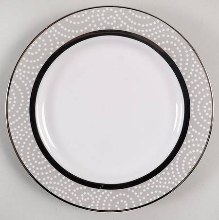 Pearl Beads Bread & Butter Plate