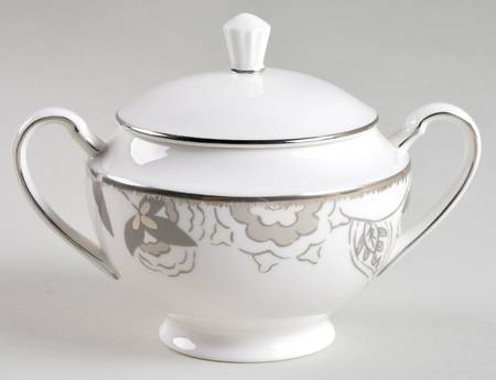 Paisley Terrace Sugar Bowl & Lid