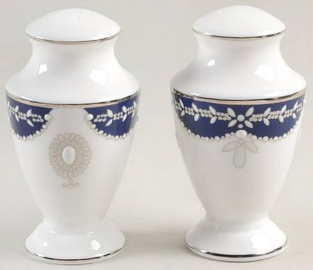 Empire Pearl Indigo Salt & Pepper Set
