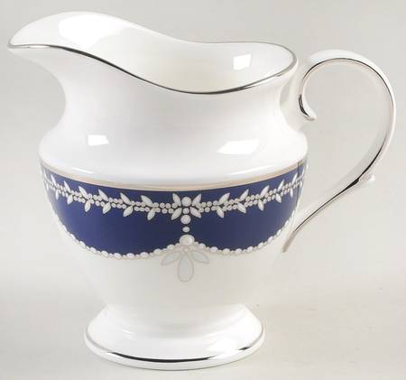 Empire Pearl Indigo Creamer