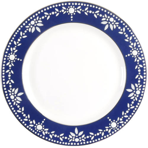Empire Pearl Indigo Bread & Butter Plate