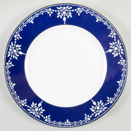 Empire Pearl Indigo Dinner Plate