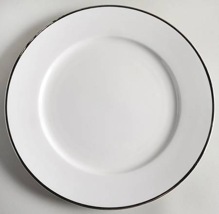 Platinum Banded Dinner Plate