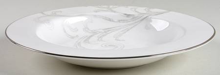 Floral Patina 9" Soup/Pasta Bowl