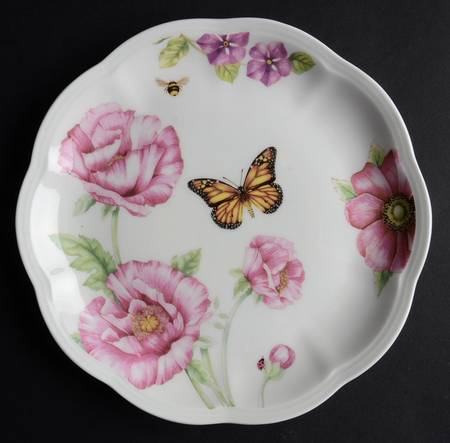 Butterfly Meadow Bloom Salad/Dessert Plate