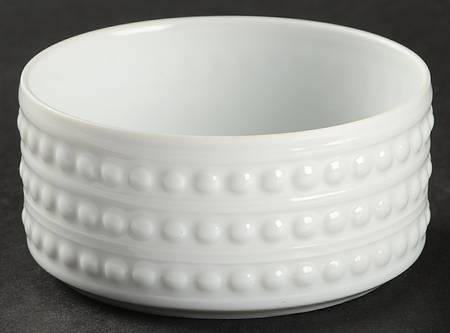 Perlee White 3" Round Bowl