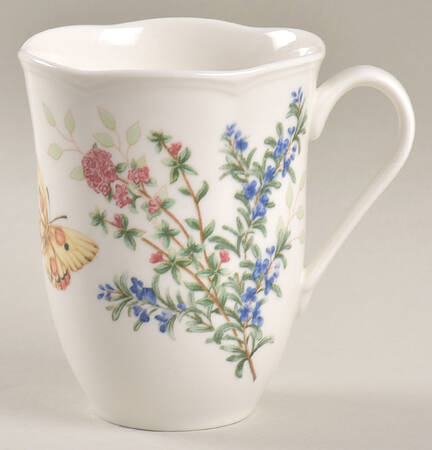 Butterfly Meadow Herbs Mug