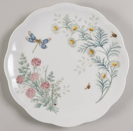 Butterfly Meadow Herbs Dinner Plate