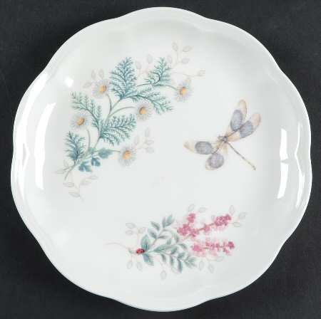 Butterfly Meadow Herbs Dessert/Pie Plate