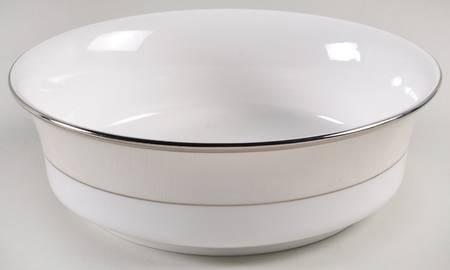 Linen Mist 9" Round Vegetable Bowl