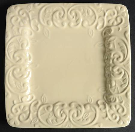 Bailey Creme Square Salad Plate