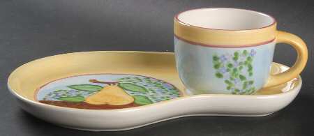 LV21 Snack Plate & Mug Set