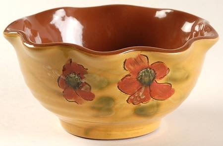 Fleur de Paradis 6" Ruffled Bowl
