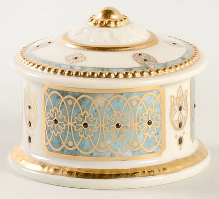 China Treasures Trinket Box & Lid