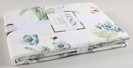 Butterfly Meadow Blue 60" x 120" Oblong Tablecloth
