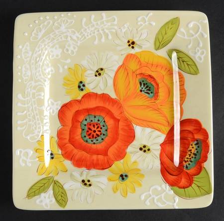 Emma Square Salad Plate