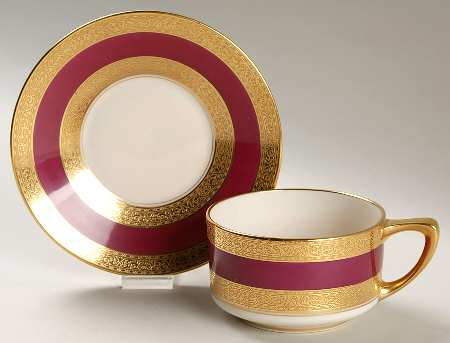 X53R Flat Cup & Saucer Set