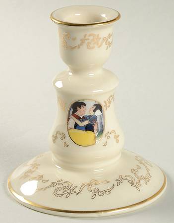 Snow White Small Candlestick