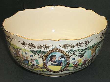 Snow White 8" Bowl with Anniversary Backstamp