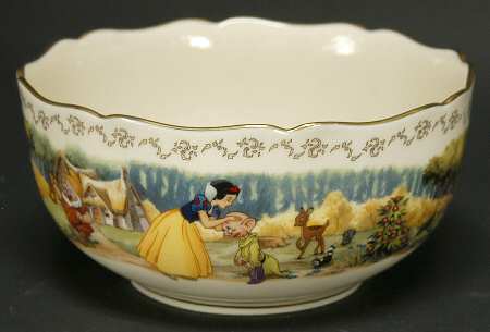 Snow White 6" Round Serving Bowl