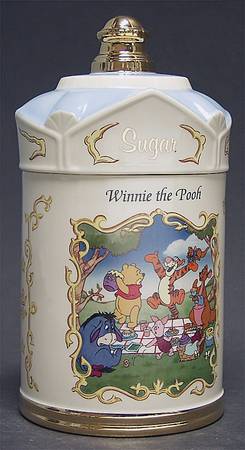 Animated Classics Sugar Canister & Lid