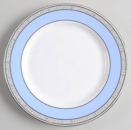Sapphire Plume Bread & Butter Plate