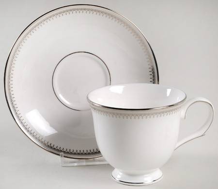 Belle Haven Footed Cup & Saucer Set