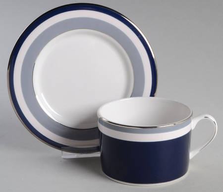 Mercer Drive Flat Cup & Saucer Set