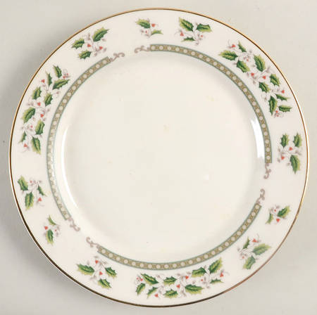 Affluent Christmas Salad Plate