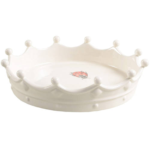 Collage 9" Round Plate No Cloche (Dome) Lid