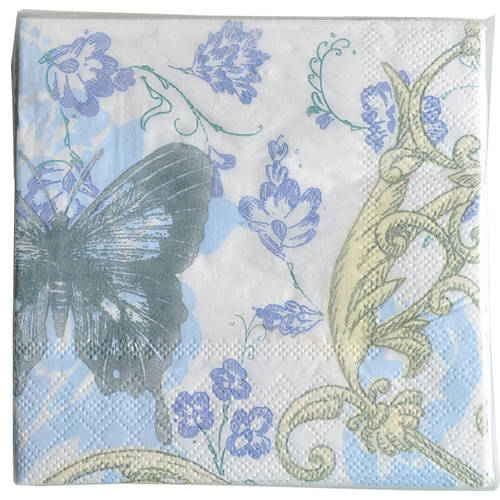 Collage Package of Paper Beverage Napkins