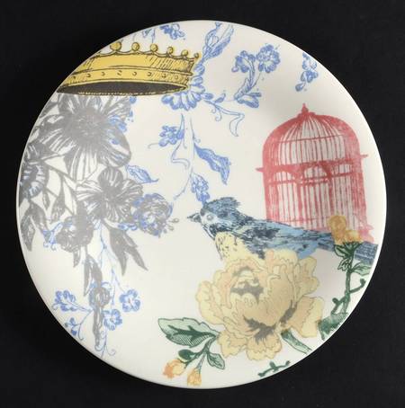 Collage Accent Salad Plate