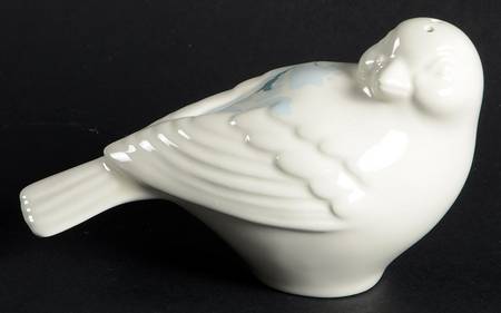 Collage Figural Pepper Shaker