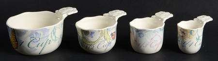 Collage Measuring Cup Set (1 Cup,1/2 Cup,1/3 Cup,1/4 Cup)