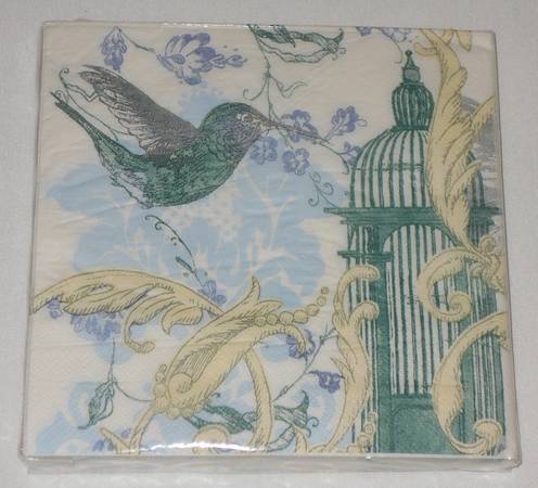Collage Package of Paper Luncheon Napkins