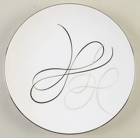Adorn Coupe Accent Luncheon Plate