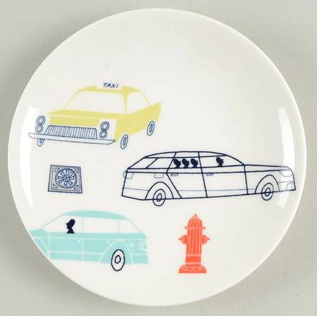 Hopscotch Drive About Town Tidbit Plate