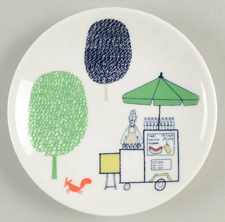 Hopscotch Drive About Town Tidbit Plate