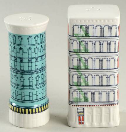 Hopscotch Drive About Town Figural Salt and Pepper