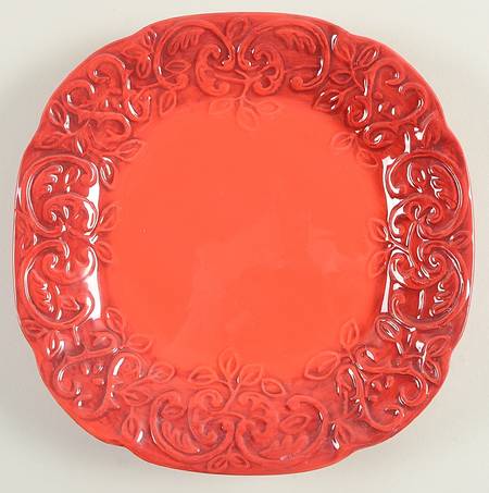 Cottage Rose Salad Plate