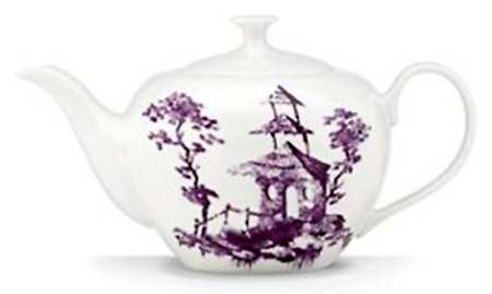 Toile Tale Amethyst Teapot & Lid