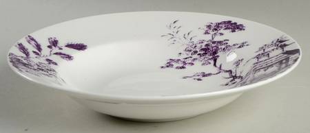 Toile Tale Amethyst 9" Soup/Pasta Bowl