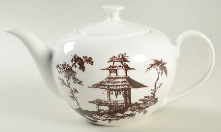 Toile Tale Chocolate Teapot & Lid