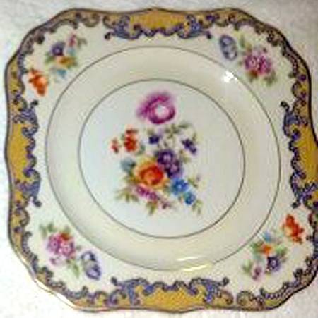 Wales K Square Salad Plate