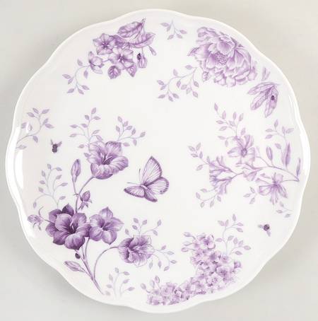Butterfly Meadow Toile Purple by Lenox
