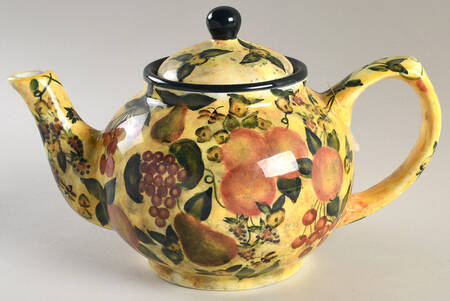Fruitful Bounty Teapot & Lid